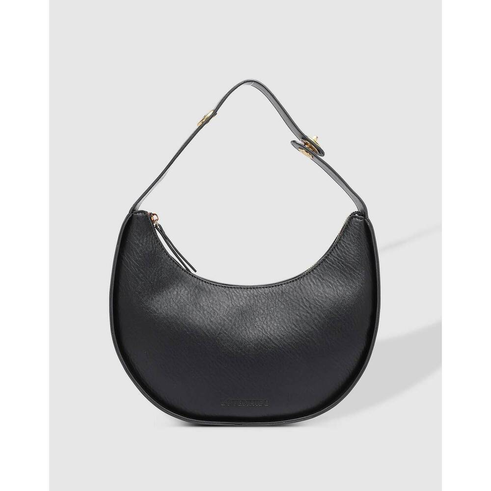 NEW LOUENHIDE women's luna shoulder bag in black